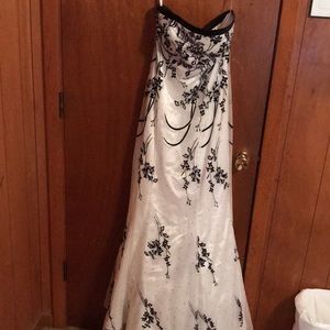 Two prom dresses that were only worn one time
